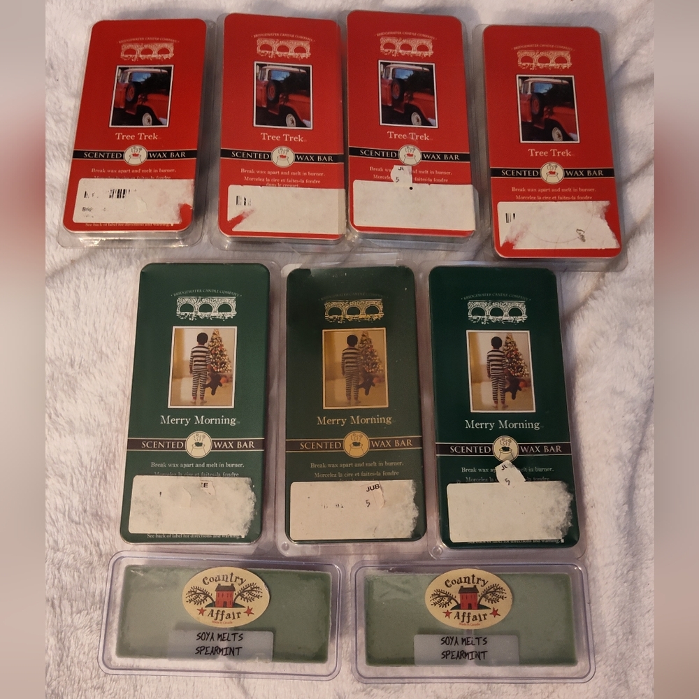 NWT!! WAX MELTS BUNDLE (7-Bridgewater Candle Co & 2-Country Affair)